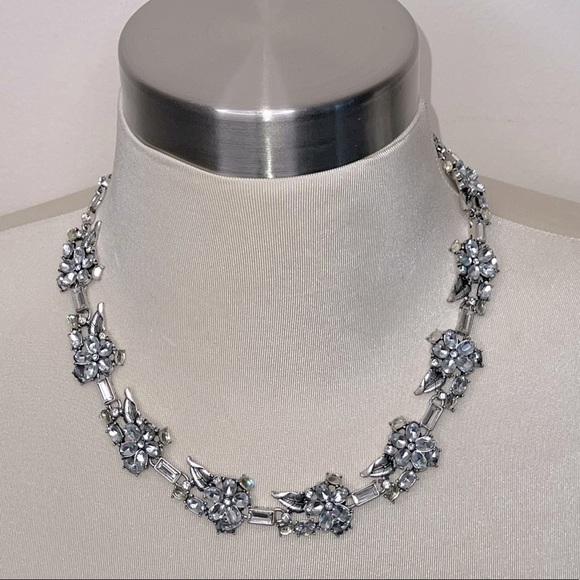Betsey Johnson Jewelry - RARE Vintage Betsey Johnson Floral Bridal Collar Statement Necklace